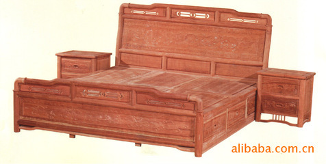 鴻福木業(yè) A5#實木床 明清古典風(fēng)格 紅木白坯家具批發(fā)圖片,鴻福木業(yè) A5#實木床 明清古典風(fēng)格 紅木白坯家具批發(fā)圖片大全,南康市鴻褔木業(yè)-6-