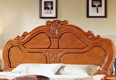 廠家直供實木床 258# 百分百純橡木床簡約時尚圖片,廠家直供實木床 258# 百分百純橡木床簡約時尚圖片大全,南康市龍緣木業廠-